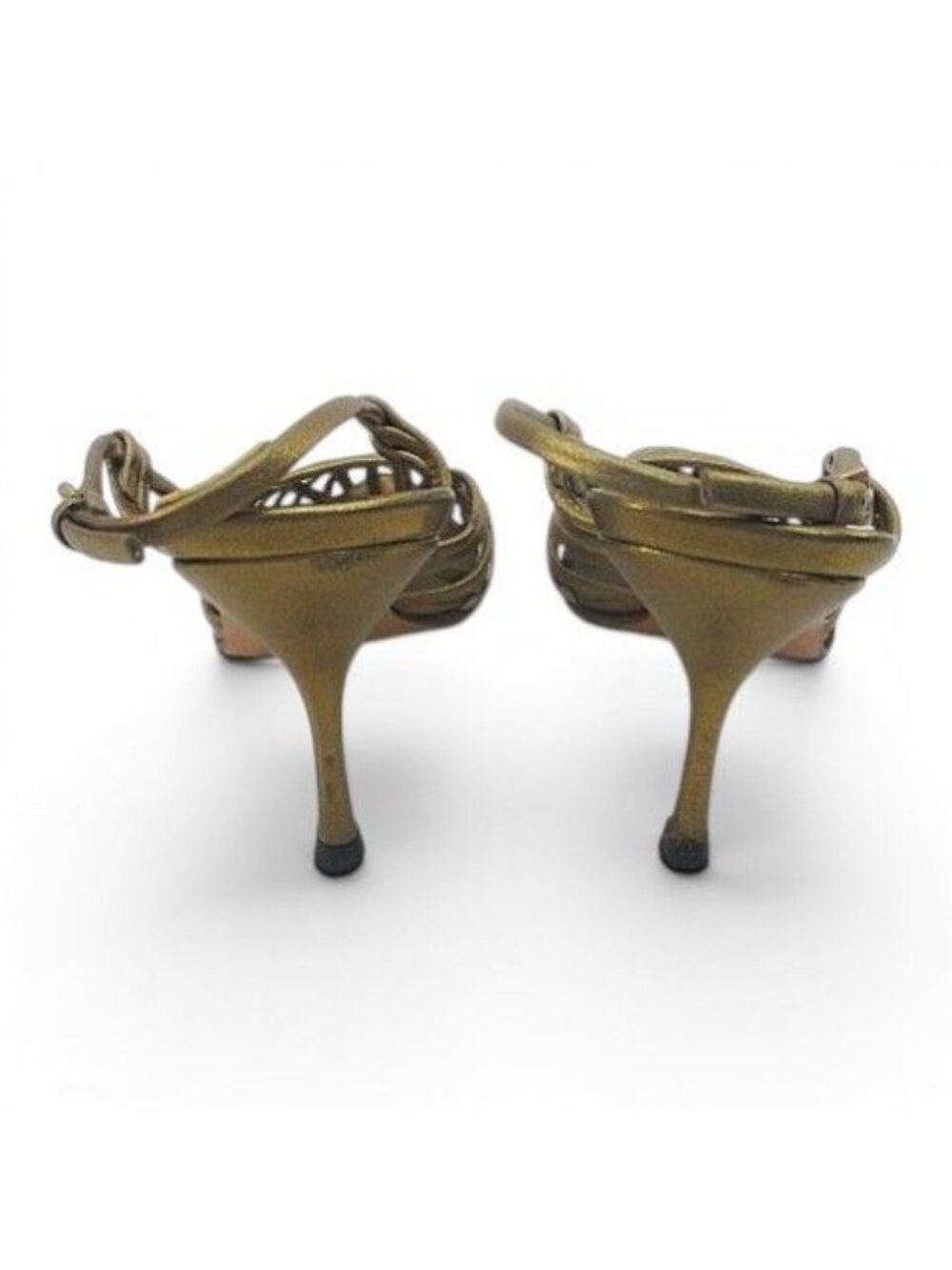 Prada Sandals Knitted Gold - Picture 5 of 9